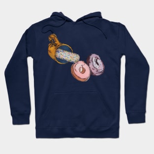 Spilling Doughnuts Hoodie